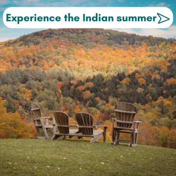 Experience the indian summer