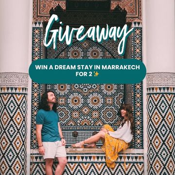 Marrakech giveaway