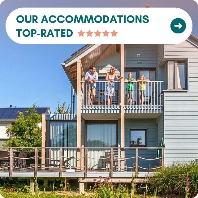 OUR ACCOMMODATIONS TOP-RATED
