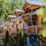 Slide Résidence Sunelia les Logis d'Orres aux Orres - Résidence en chalets en bois