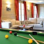 Slide Salle de billard de la résidence Les Arolles à Saint-Gervais-les-Bains