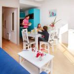 Slide Living room flat in the Les Domaines des Dunettes residence in Cabourg