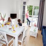 Slide Living room flat in the Les Domaines des Dunettes residence in Cabourg