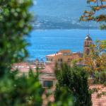 Slide view of ajaccio in corsica