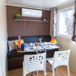Slide Camping l'Arquet**** Martigues mobil home Premium intérieur
