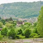 Slide View from the Domaine des Cazelles residence in Caharc in the Lot region