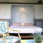 Slide Espace nuit dans le studio du Château des Gipières à Monbrun-les-Bains