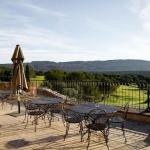 Slide Panoramic view from the restaurant terrace overlooking the Var countryside at Domaine de Saint-Endréol Golf & Spa Resort in La Motte-en-Provence