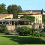 Slide Full view of the restaurant nestled in the heart of Domaine de Saint-Endréol Golf & Spa Resort in La Motte-en-Provence