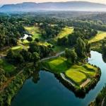 Slide Aerial view featuring nature and a lake within Domaine de Saint-Endréol Golf & Spa Resort in La Motte-en-Provence
