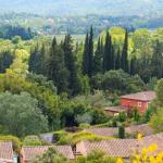 Slide Vue de la campagne du Var avec de la verdure depuis le Domaine de Camiole