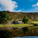 Slide Landscape of the Tarn and its green rolling hills