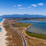 Slide Aerial view of Saint-Cyprien-Plage