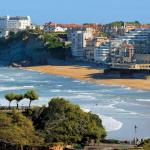 Slide Panoramic view of the Basque Coast and Biarritz