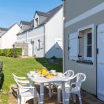 Slide Zoom sur les jardins avec terrasses des maisonnettes des terrasses de Pentrez