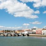 Slide Town of Tavira in the Algarve, Portugal