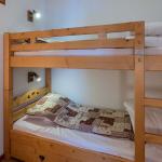 Slide Lits superposes coin montagne dans un logement de la residence les balcons du viso