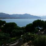 Slide Vue mer du golf de Palerme depuis la residence Baia d’Oro en Italie