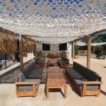 Slide Lounge and relaxation area at Camping Lacasa in Calcatoggio, Corsica