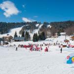 Slide Station de ski a cote de la residence les chalets du berger