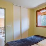 Slide Storage area in the main bedroom of the apartments at Les Épinettes Residence in Vaujany.