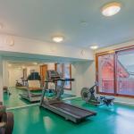 Slide Fitness room available during your stay at Les Épinettes Residence in Vaujany
