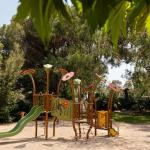 Slide Children's playground at Paese Serenu Residence in South Corsica