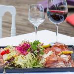 Slide Meal at the restaurant at the Les Collines Iduki residence in the Basque Country, France
