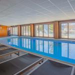 Slide Piscine intérieure de la Résidence Les Terrasses de Veret à Flaine
