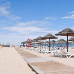 Slide Plage de Tavira en Algarve Portugal