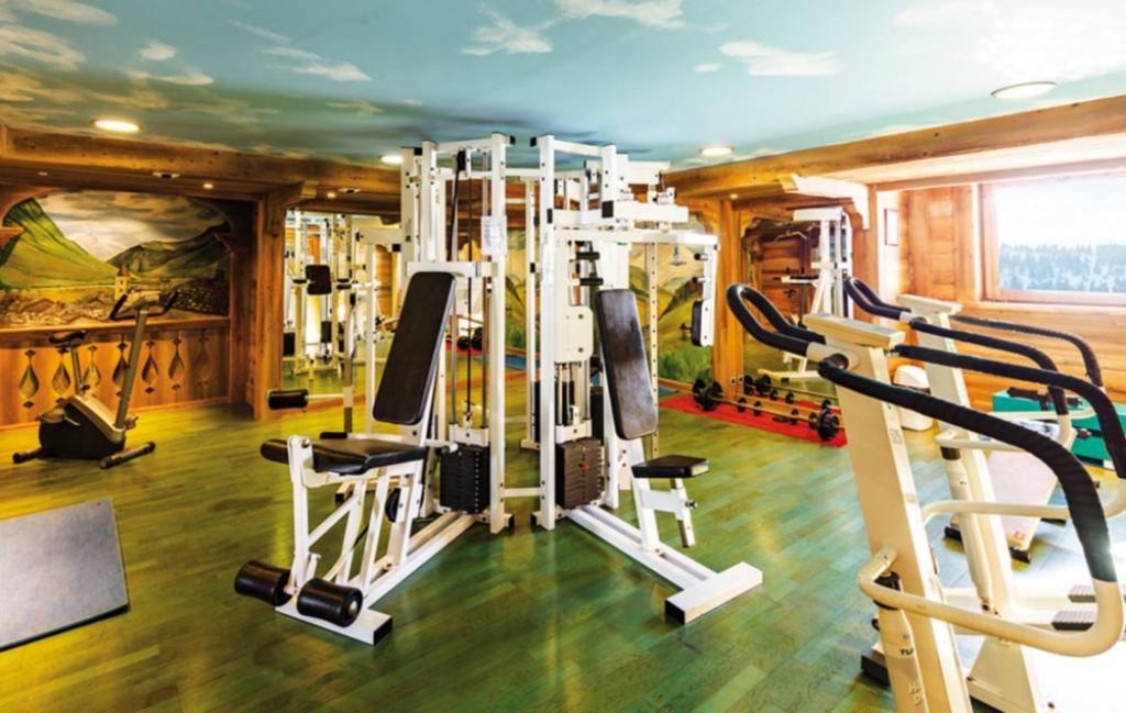 Slide la salle de sport