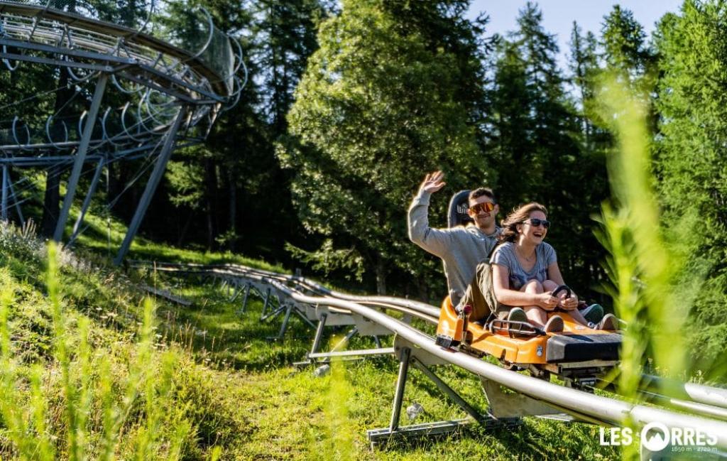 Slide Luge d'été aux Orres
