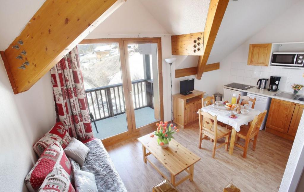 Slide Cuisine d'un des logements