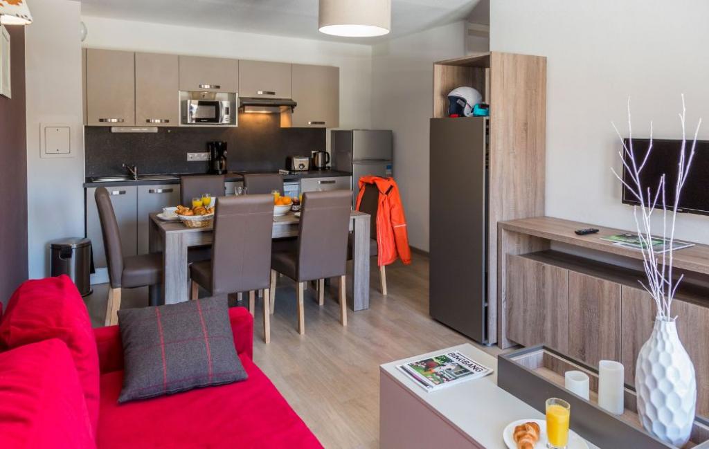 Slide Cuisine d'un des logements