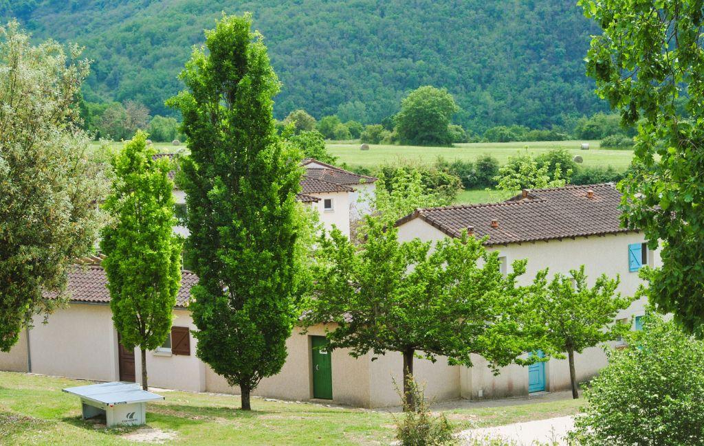 Slide Jardin de la résidence Le Domaines des Cazelles à Cajarc