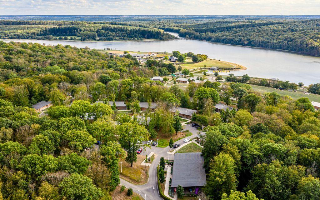 Slide Les Cotages de Valjoly - aerial view