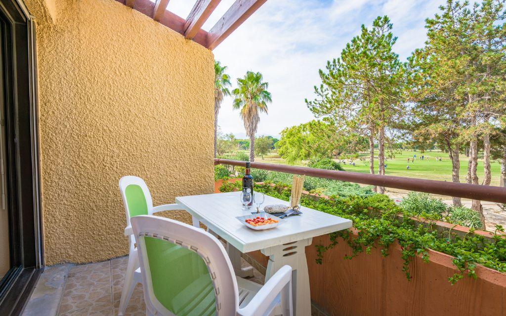 Slide Terrasse appartement Résidence du Golf à Saint Cyprien