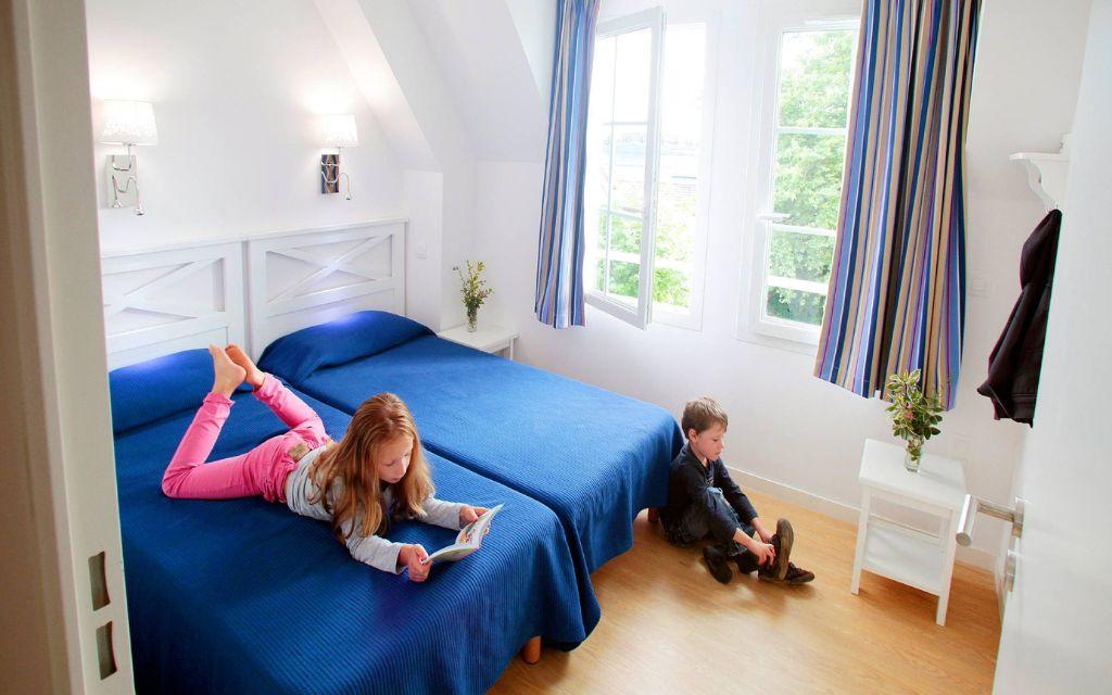 Slide Children room flat in the Les Domaines des Dunettes residence in Cabourg