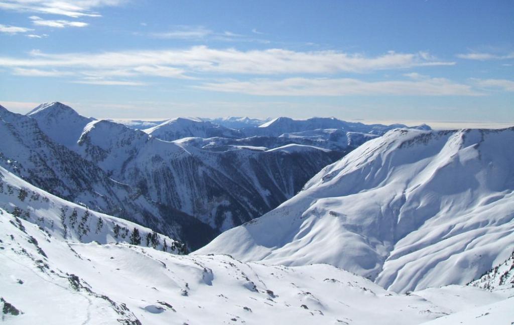 Slide La Foux d'Allos enneigée