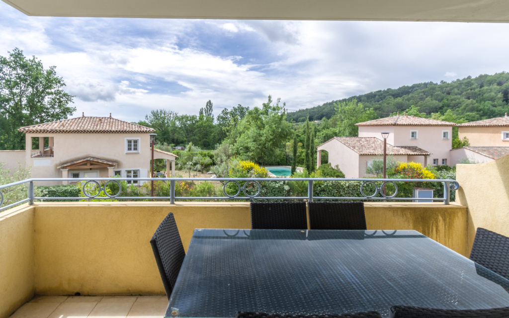 Slide Résidence Le Domaine de Camiole **** - Callian - Terrasse d'un appartement 6 personnes