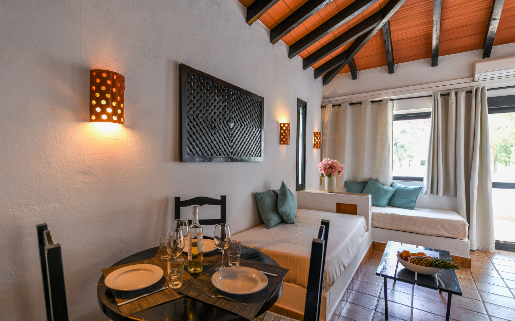 Slide Pedras da Rainha *** - Cabanas de Tavira - Living room of Villa 1 bedroom 4 people