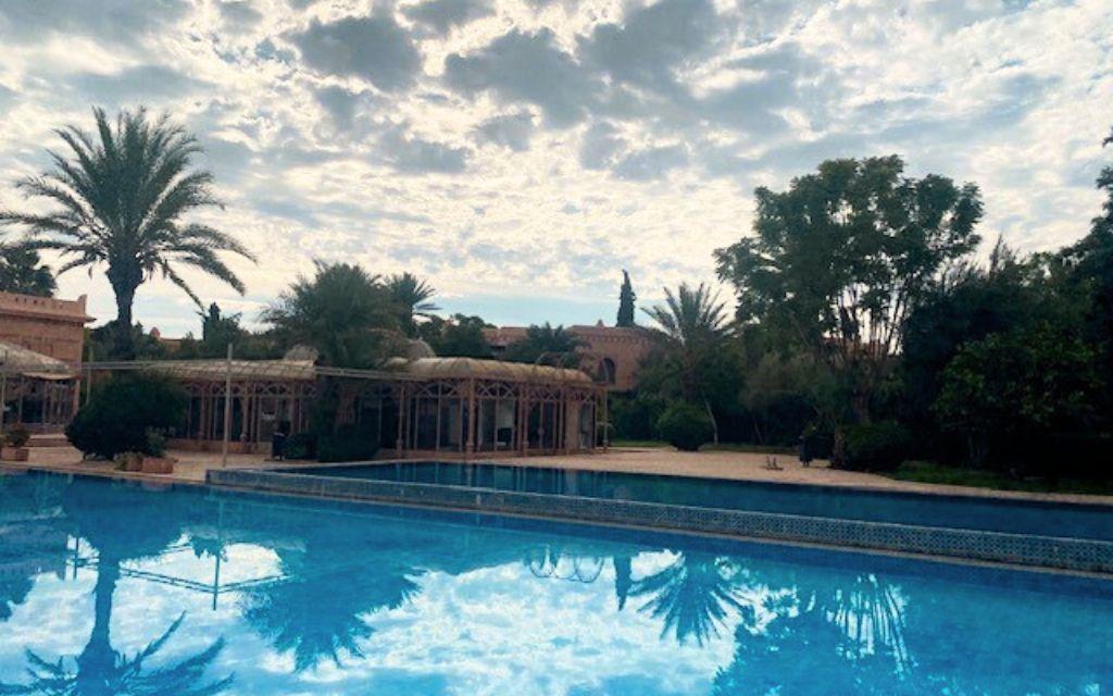 Slide Les Jardins de la Palmeraie 2 - swimming pool