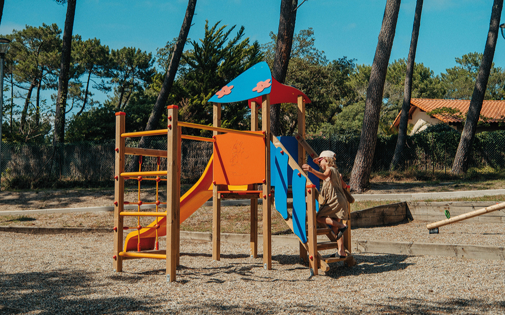 Slide Résidence Le Domaine de l'Agréou - Seignosse -  Location de vacances avec aire de jeux