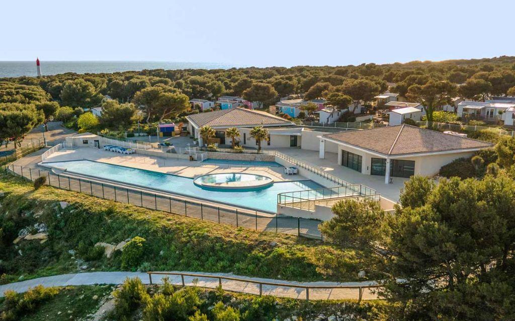 Slide Camping l'Arquet **** Martigues - vue