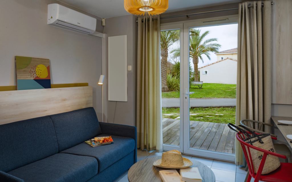 Slide Residence Le Domaine du Golf by Ateya *** - Fabrègues - Two bedroom 6 people - Conditioned living room