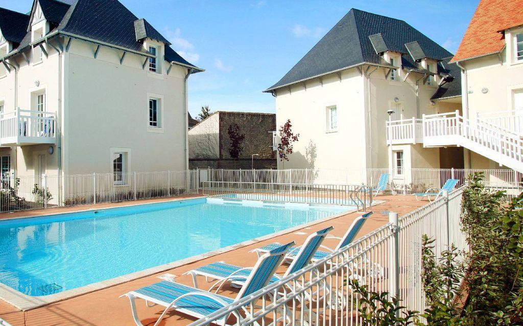 Slide Résidence Le Domaine des Dunettes - Cabourg - piscine