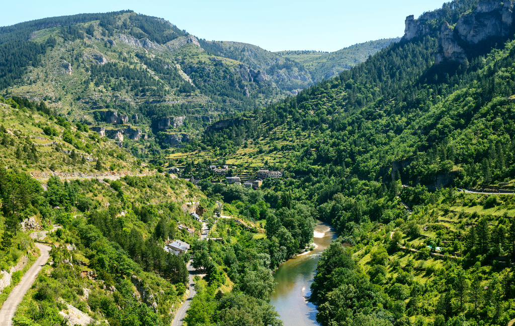 Slide Résidence La Marquisié - Trébas les Bains - Vue de la Vallée du Tarn