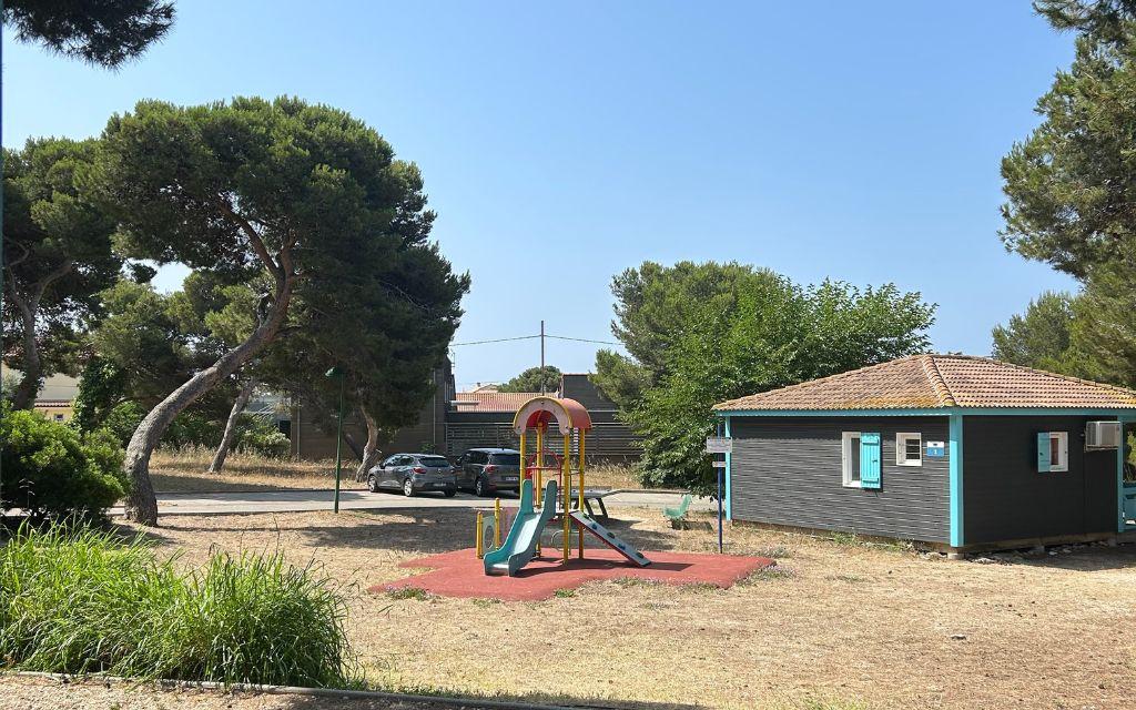 Slide Camping Les Chalets de la mer - outdoor