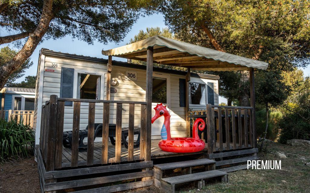 Slide Camping l'Arquet**** Martigues mobil home Premium