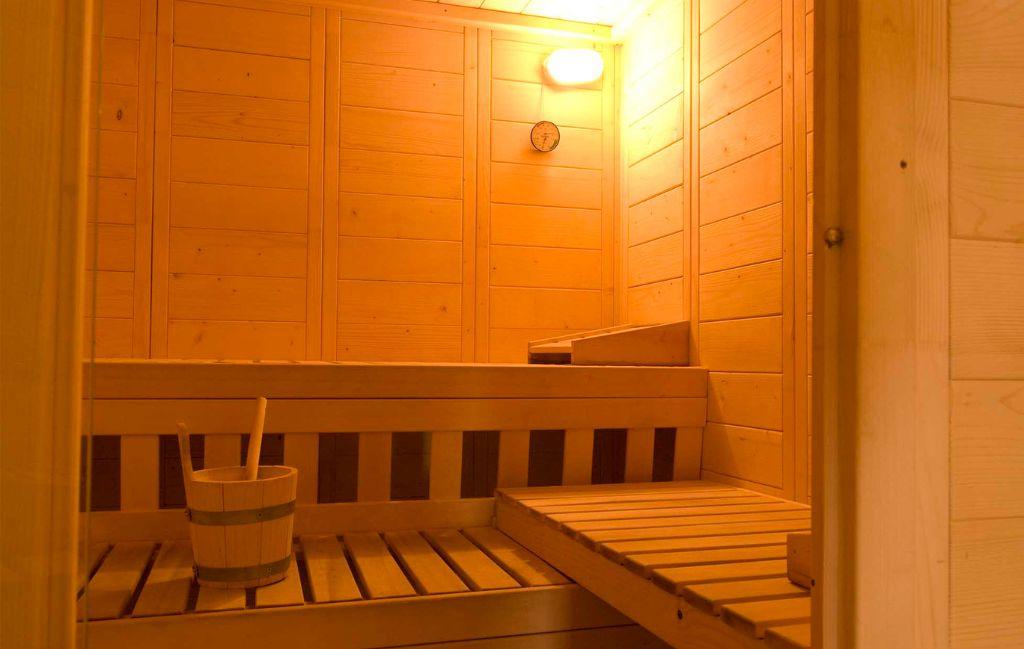 Slide Sauna dans la résidence La Marquisié